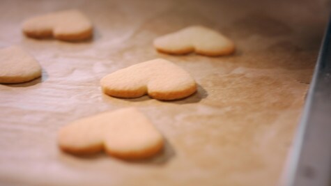 Ciasteczka w kształcie serca z kremem Nutella® step 4