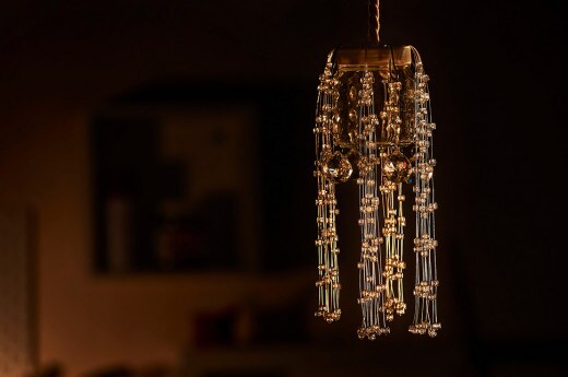 Ozdobne szklane dzwonki