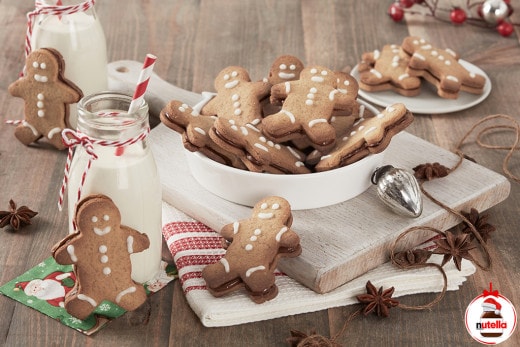 Piernikowe ludziki z kremem Nutella® | Nutella