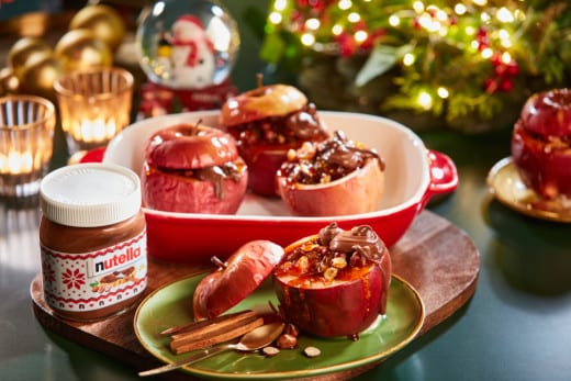 Pieczone jabłka z kremem Nutella® 