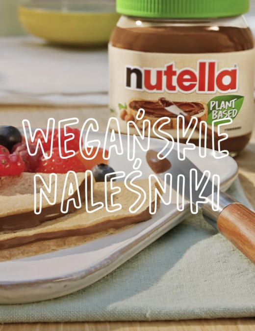 Wegańskie naleśniki z kremem NUTELLA® Plant-Based