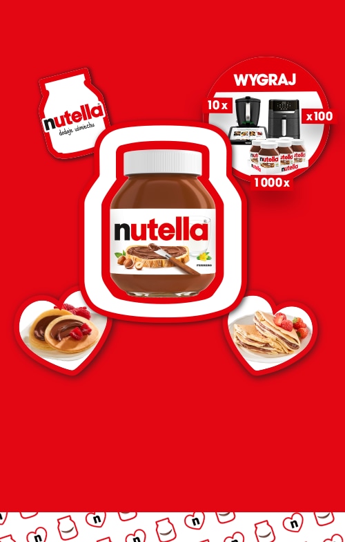 Nutella® Dodaje usmiechu - baner news loteria 
