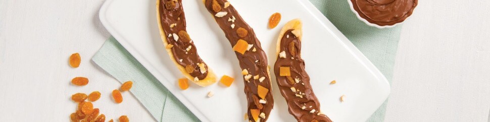 Bananowe łódeczki śniadaniowe Nutella®