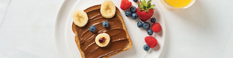 Niedźwiedzie tosty z kremem Nutella®