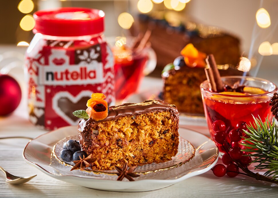 Ciasto marchewkowe z kremem Nutella® na Święta | Nutella Ciasto marchewkowe z kremem Nutella® na Święta | Nutella