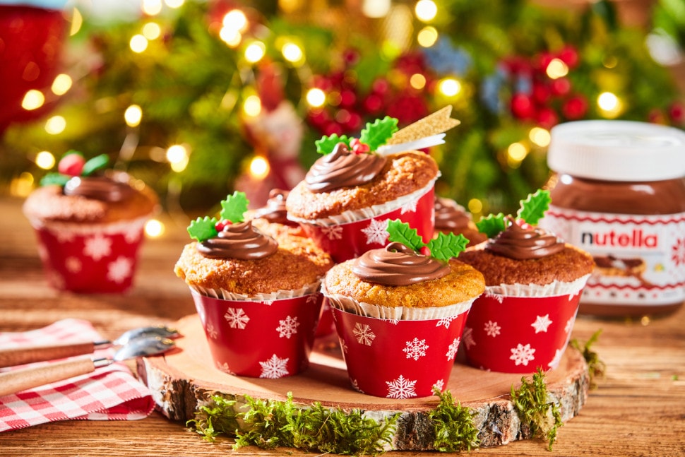 Muffiny marchewkowe z kremem Nutella®