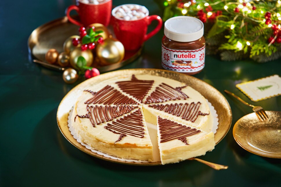 Świąteczny sernik wiedeński z kremem Nutella® 