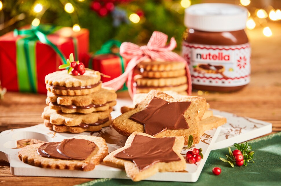 Świąteczne markizy z kremem Nutella® 