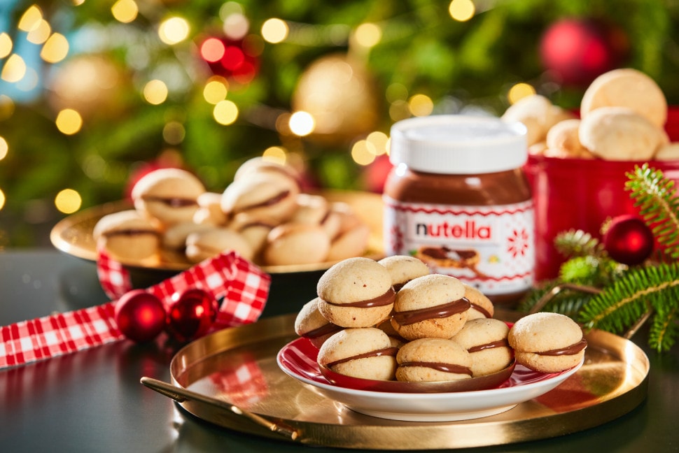 Całuski z kremem Nutella® 