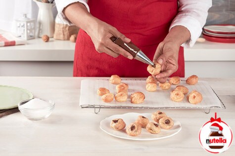 Croquembouche com Nutella® instrucoes 5 | Nutella