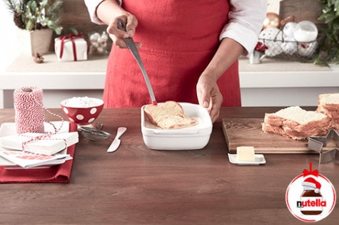 Estrelas de torrada francesa com Nutella® instrucoes 1 | Nutella