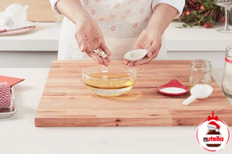 Focaccia com Nutella® instrucoes 1 | Nutella