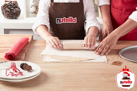 Sanduíche de bolacha com especiarias e Nutella® instrucoes 2 | Nutella