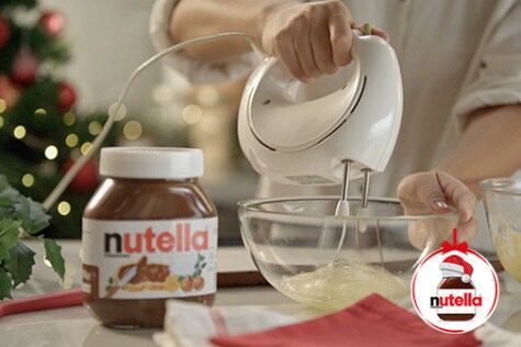 Tronco de Natal de manga e lima com Nutella® instrucoes 2 | Nutella
