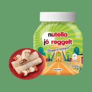 Clătite rulate cu Nutella