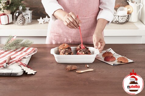 Bratapfel (mere coapte) cu Nutella® - STEP 4