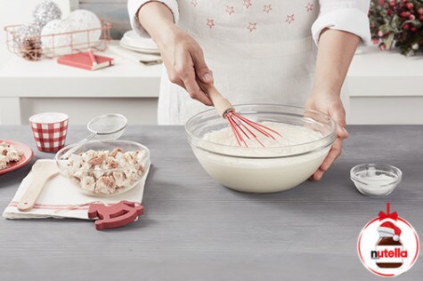 Mini cupe de nuga cu Nutella® - STEP 2