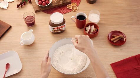 Rulouri cu Scorțișoară de Crăciun cu Nutella® 1