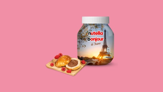 Pâine cu lapte, cu Nutella®