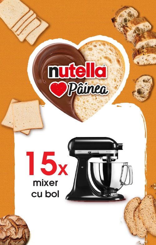 Promo Nutella® iubește pâinea