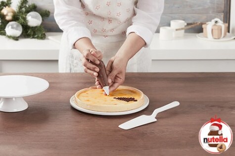 Cheesecake s Nutellom - step 4
