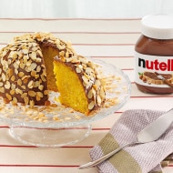 Parrozzo cake in an almond crust with Nutella®