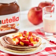 Панкейки с яблоками и Nutella® | Рецепты | Рецепт с Nutella® 