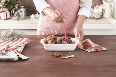 Запеченные яблоки с Nutella® - step 4 Запеченные яблоки с Nutella® - step 4