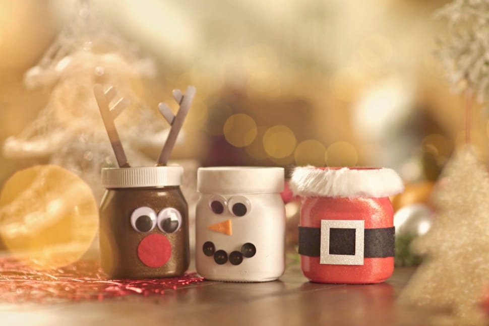 Новогодние герои из банок Nutella® Сделай сам. Новогодние герои из банок Nutella®