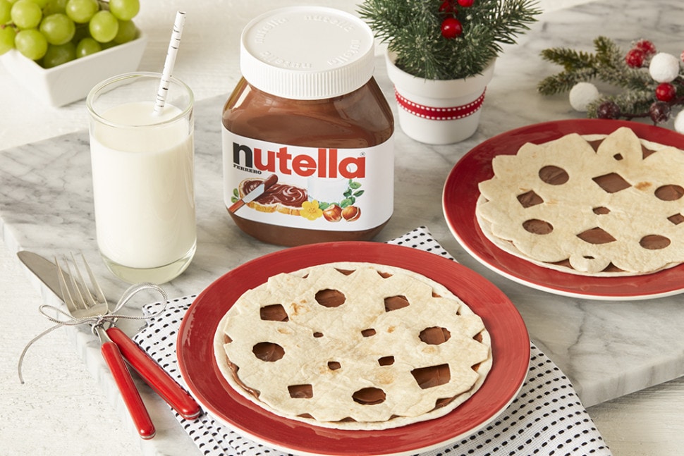 Снежинки с Nutella® Снежинки с Nutella®