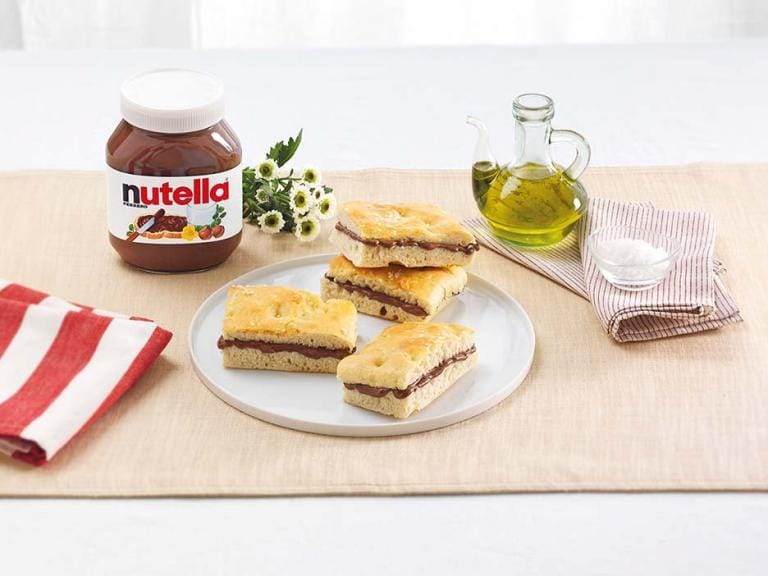 Nutella<sup>®</sup>-focacciat