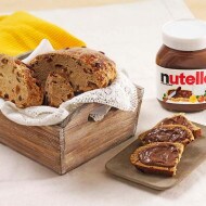 Must and raisin sweet bread with NUTELLA®