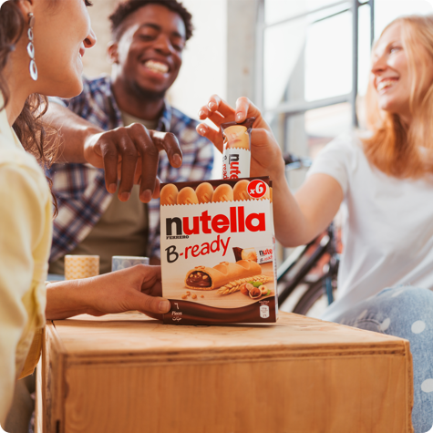 Emballage complet B-ready Famille | Nutella