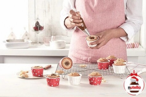 Cupcakes med hasselnødder og Nutella® - 3