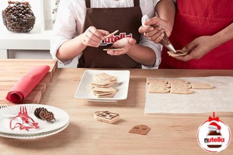 Shortbreadssandwich med Nutella® - 4