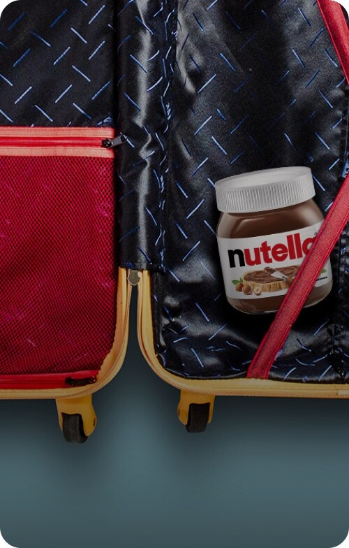 Travel with your Jar | Nutella