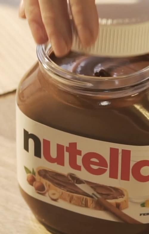 Opening the Jar | Nutella