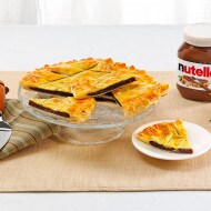 Puff-pastry tart with Nutella®