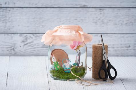 Do it Yourself Events ideas. Nutella® Creative Easter Jar: step 3