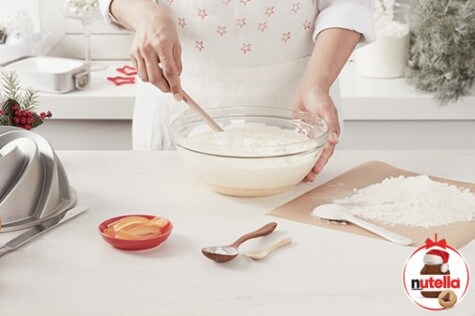 Christmas Orange Bundt Cake with Nutella® step 3 Christmas Orange Bundt Cake with Nutella® step 3