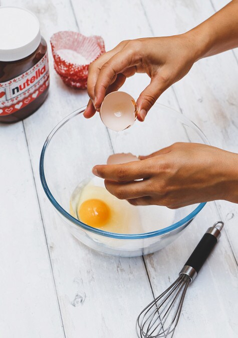 The festive Nutella® Muffins Step 1 | Nutella® The festive Nutella® Muffins Step 1 | Nutella®