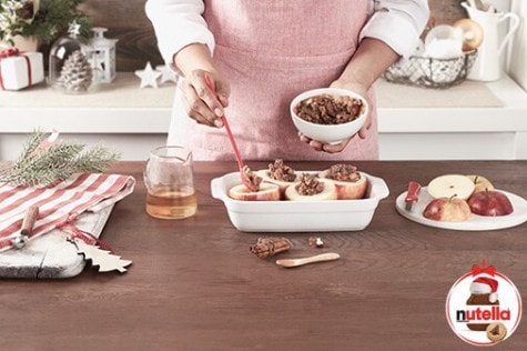 Bratapfel (Pečene jabuke) s Nutellom® - STEP 2