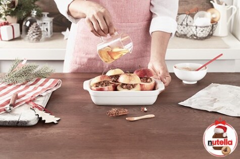 Bratapfel (Pečene jabuke) s Nutellom® - STEP 3