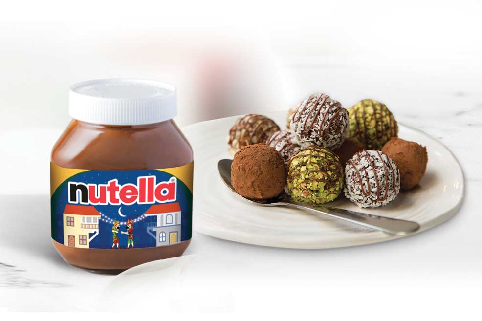 Nutella®'lı Hurma Topları