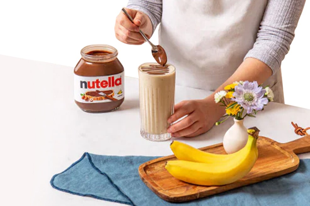 Muzlu Dondurmalı Nutella®lı Milkshake
