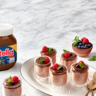 Nutella®'lı Gül Sulu Mus Tarifi