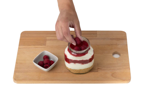 Nutella®lı Magnolia - step 3