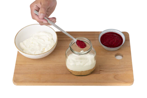 Nutella®lı Magnolia - step 2