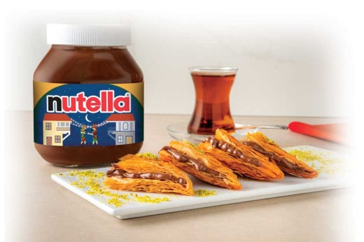 Nutella®lı  Baklava