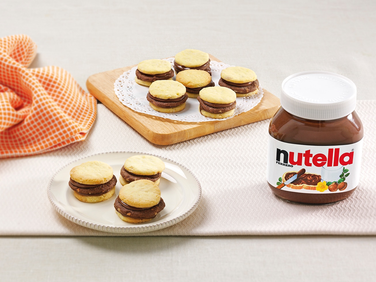 能多益®榛果可可醬雙色甜餅